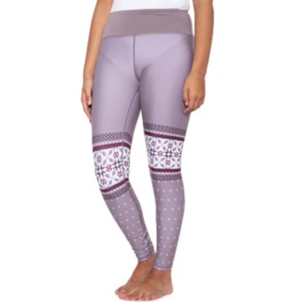Brand New Kyodan Placement Print Base Layer Leggings